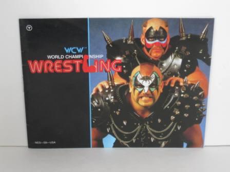 WCW: World Championship Wrestling - NES Manual